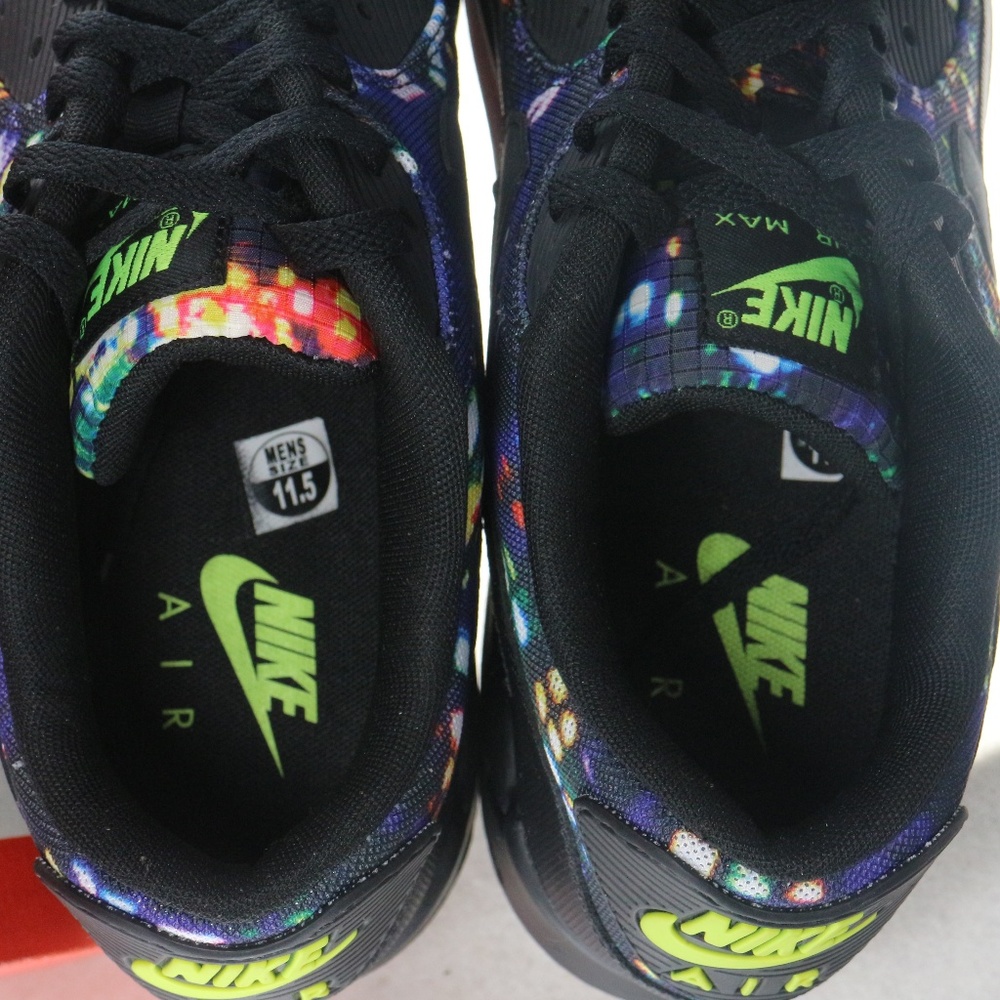 NIKE Air Max 90 Premium 'City Lights' Sneakers Sz 11.5 US Men - Picture 7 of 8